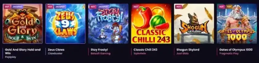 What Slot Choices Are present in Canada Vegasnow Casino Games